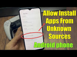 Empower unknown sources on your Android device.